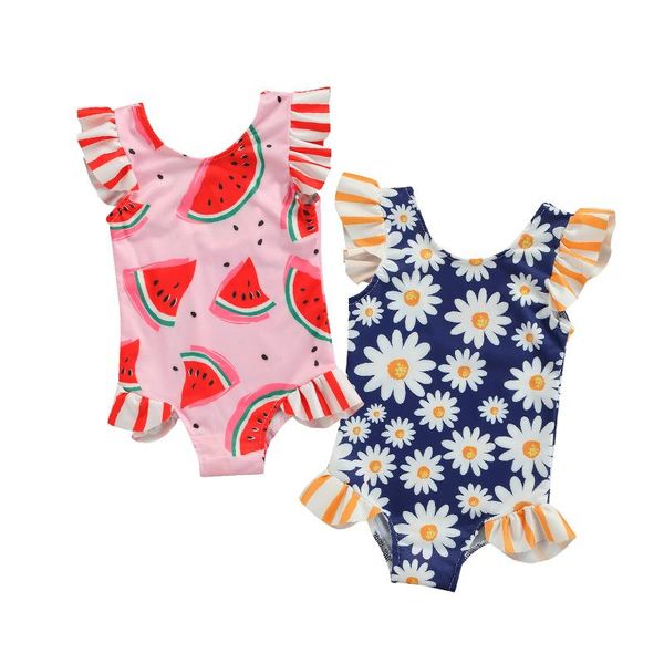 one-pieces focusnorm 0-3y summer baby girls swimwear sunflowers/watermelon printed ruffles short sleeve beachwear, Black
one-pieces focusnorm 0-3y summer baby girls swimwear sunflowers/watermelon printed ruffles short sleeve beachwear, Black