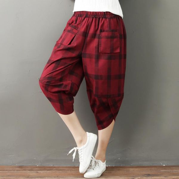 women's shorts plus size 3xl loose summer women fashion high waist plaid casual short feminino korean style linen pants female, White;black
women's shorts plus size 3xl loose summer women fashion high waist plaid casual short feminino korean style linen pants female, White;black