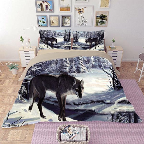 bedding sets hd wolf set 3d animal beddings duvet cover bedclothes twin full king home textiles
bedding sets hd wolf set 3d animal beddings duvet cover bedclothes twin full king home textiles