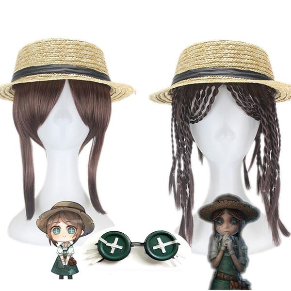 party masks identity v gardener emma woods brown cosplay heat resistant synthetic hair halloween carnival + wig cap / hat
party masks identity v gardener emma woods brown cosplay heat resistant synthetic hair halloween carnival + wig cap / hat
