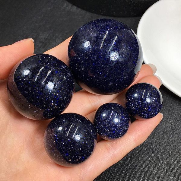 decorative objects & figurines 1pc synthetic dark blue sand stone small ball crystal quartz sphere healing energy stones gifts aquarium deco
decorative objects & figurines 1pc synthetic dark blue sand stone small ball crystal quartz sphere healing energy stones gifts aquarium deco