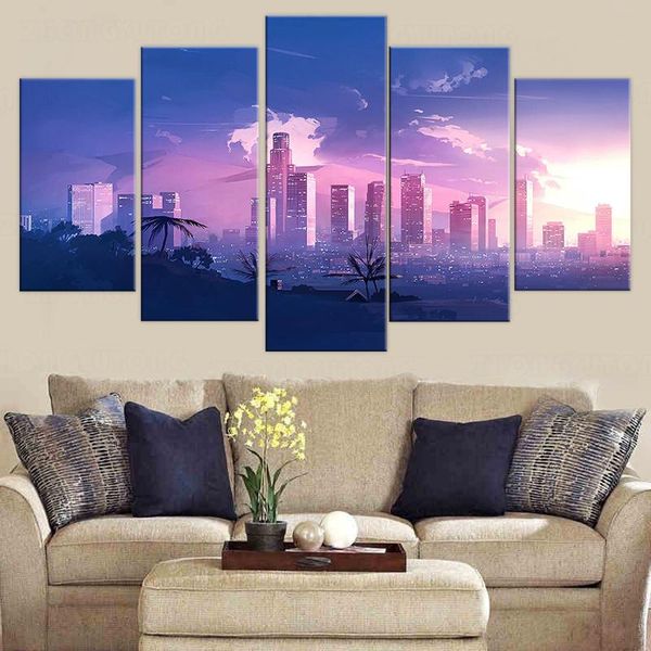 other home decor 5 piece canvas los angeles city wall art print hd poster paintings living room pictures
other home decor 5 piece canvas los angeles city wall art print hd poster paintings living room pictures