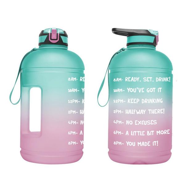 water bottle 3.78l dust cover with straw clear gradient plastic drinking bottles portable mountain climbing camping gym tool
water bottle 3.78l dust cover with straw clear gradient plastic drinking bottles portable mountain climbing camping gym tool
