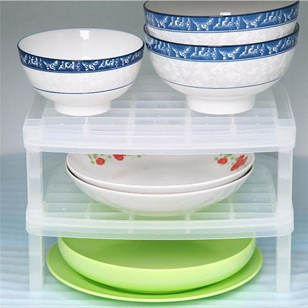 transparent refrigerator layered storage racks stackable kitchen dishes organizers space save & organization
transparent refrigerator layered storage racks stackable kitchen dishes organizers space save & organization
