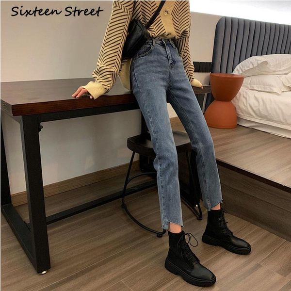 pants female 2021 korean clothing high waisted jeans slim straight trousers vintage aesthetic ladies denim y2k chic women's, Blue
pants female 2021 korean clothing high waisted jeans slim straight trousers vintage aesthetic ladies denim y2k chic women's, Blue