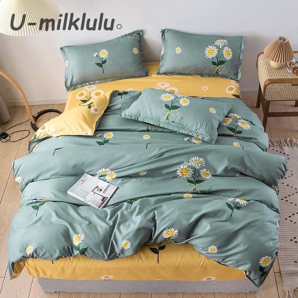 little daisy printed bedding set nordic sheet duvet cover single double king size elastic bed pillowcases 4pcs sets
little daisy printed bedding set nordic sheet duvet cover single double king size elastic bed pillowcases 4pcs sets