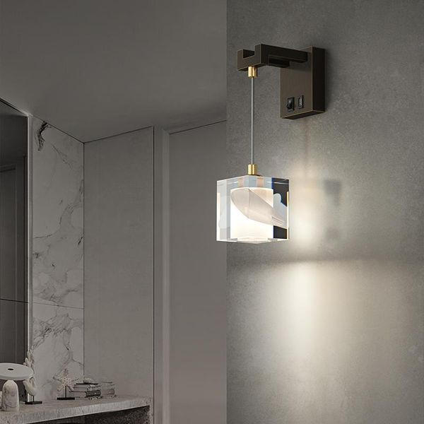 wall lamp fkl modern copper crystal light luxury bedroom bedside simple living room aisle art decoration indoor
wall lamp fkl modern copper crystal light luxury bedroom bedside simple living room aisle art decoration indoor
