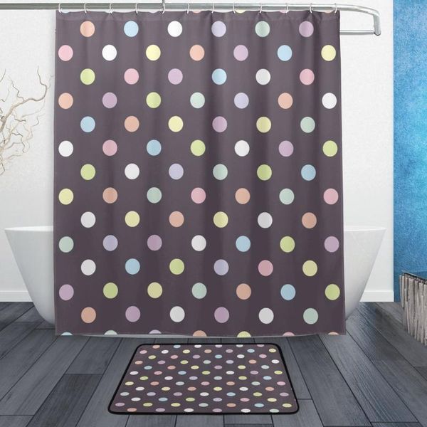 shower curtains retro colorful polka dot waterproof polyester fabric curtain with hooks doormat bath floor mat bathroom home decor
shower curtains retro colorful polka dot waterproof polyester fabric curtain with hooks doormat bath floor mat bathroom home decor