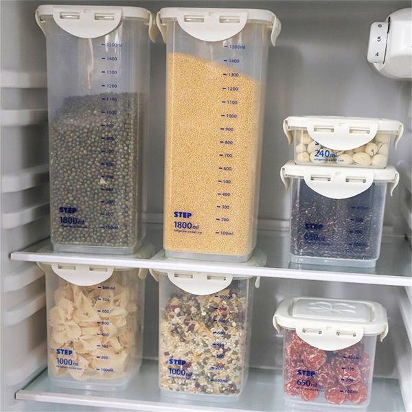 storage bottles & jars kitchen box sealing food preservation plastic fresh pot container keep clear tank
storage bottles & jars kitchen box sealing food preservation plastic fresh pot container keep clear tank
