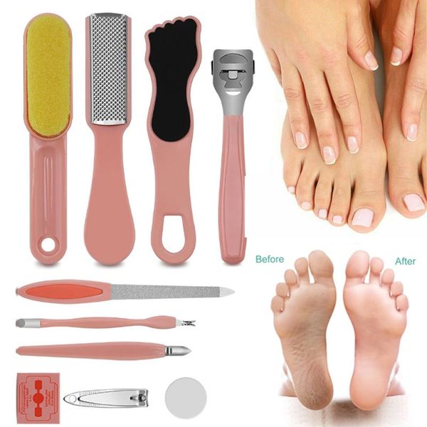 nail art kits 10pcs/set of portable file clipper tool exfoliating foot care manicure for beauty shop
nail art kits 10pcs/set of portable file clipper tool exfoliating foot care manicure for beauty shop