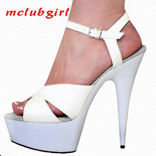 dress shoes mclubgirl 15cm heels pure color fish mouth super high women's summer thin heel patent leather sandals lyp, Black
dress shoes mclubgirl 15cm heels pure color fish mouth super high women's summer thin heel patent leather sandals lyp, Black