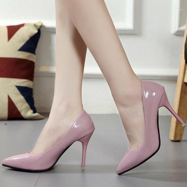patent leather wonen pumps fashion office shoes women high heels women's wedding party sandals1, Black
patent leather wonen pumps fashion office shoes women high heels women's wedding party sandals1, Black