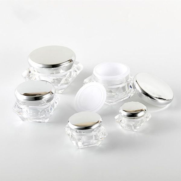 storage bottles & jars wholesale empty cosmetic packaging diamond-shaped acrylic face cream/eye cream jar small sample bottle container
storage bottles & jars wholesale empty cosmetic packaging diamond-shaped acrylic face cream/eye cream jar small sample bottle container