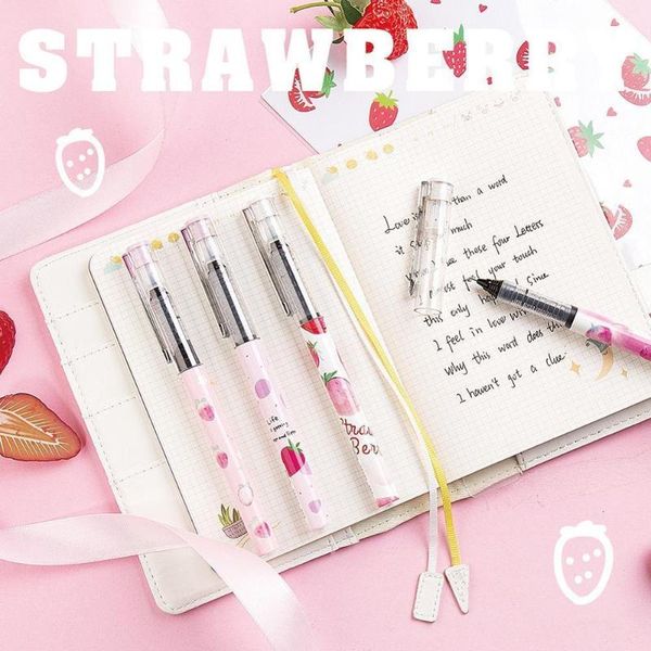 gel pens 1pcs cute cartoon colourful straight liquid pen artistic font creative neuter business school office supplies
gel pens 1pcs cute cartoon colourful straight liquid pen artistic font creative neuter business school office supplies