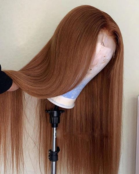 lace wigs light linen brown silky straight brazilian remy for black women 360lace frontal 180density preplucked, Black;brown
lace wigs light linen brown silky straight brazilian remy for black women 360lace frontal 180density preplucked, Black;brown
