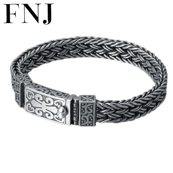 link, chain fnj 11mm big bracelet 925 silver 22 20cm punk anchor fashion original pure s925 thai bracelets for men jewelry, Black
link, chain fnj 11mm big bracelet 925 silver 22 20cm punk anchor fashion original pure s925 thai bracelets for men jewelry, Black