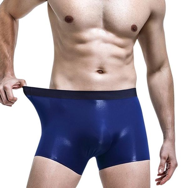 underpants men ice silk seamless boxer pouch sleepwear breathable underwear pants shorts comfortable bulge panties underpant, Black;white
underpants men ice silk seamless boxer pouch sleepwear breathable underwear pants shorts comfortable bulge panties underpant, Black;white