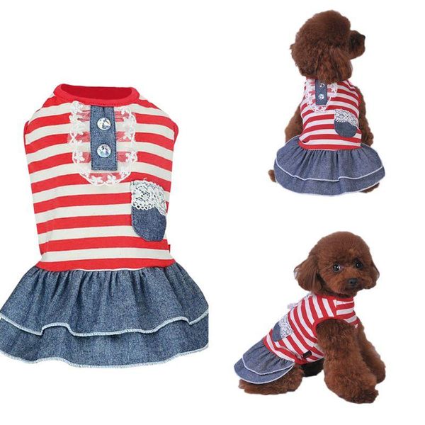 dog apparel pets dogs puppy striped lace tutu denim skirt dress costume party clothes pet outfits
dog apparel pets dogs puppy striped lace tutu denim skirt dress costume party clothes pet outfits