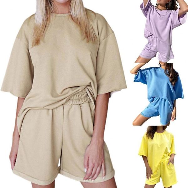 women's tracksuits 2021 summer lounge wear women tracksuit shorts set loose short sleeve tshirt and mini streetwear two piece -2xl, Gray
women's tracksuits 2021 summer lounge wear women tracksuit shorts set loose short sleeve tshirt and mini streetwear two piece -2xl, Gray