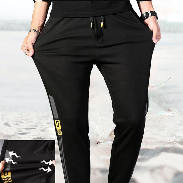 men's pants sportswear joggers knitted casual costume male sweatpants elastic fashion sports trousers loose legged 2021 style, Black
men's pants sportswear joggers knitted casual costume male sweatpants elastic fashion sports trousers loose legged 2021 style, Black