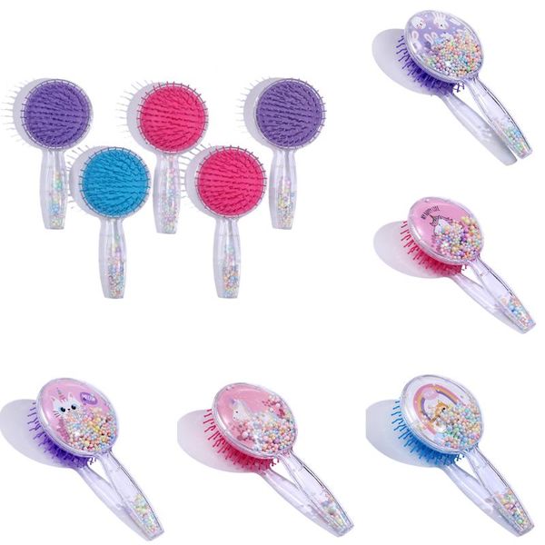 hair brushes 1pcs cute small horse colorful foam brush anti-static massage comb shower wet detangle salon styling tools, Silver
hair brushes 1pcs cute small horse colorful foam brush anti-static massage comb shower wet detangle salon styling tools, Silver