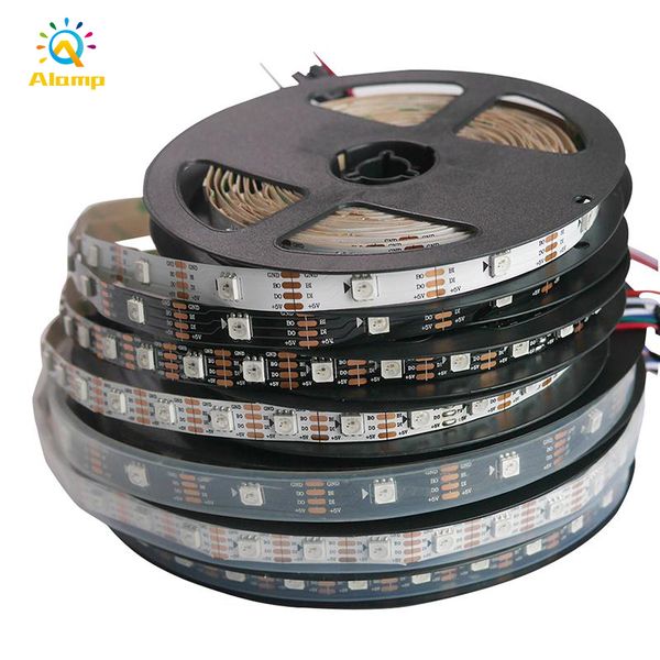 dc5v ws2813 pixel led strip individually addressable rgb strips dream color 5050 smd 30 60leds flexible tape lights ip20 ip65 ip67
dc5v ws2813 pixel led strip individually addressable rgb strips dream color 5050 smd 30 60leds flexible tape lights ip20 ip65 ip67
