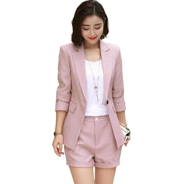 women's suits & blazers spring autumn women elegant striped business wear office lady fashion casual work coat pants clothes, White;black
women's suits & blazers spring autumn women elegant striped business wear office lady fashion casual work coat pants clothes, White;black