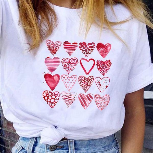 graphic cartoon valentines day womens t shirt lover 90s love short sleeve clothes tees print female, White
graphic cartoon valentines day womens t shirt lover 90s love short sleeve clothes tees print female, White