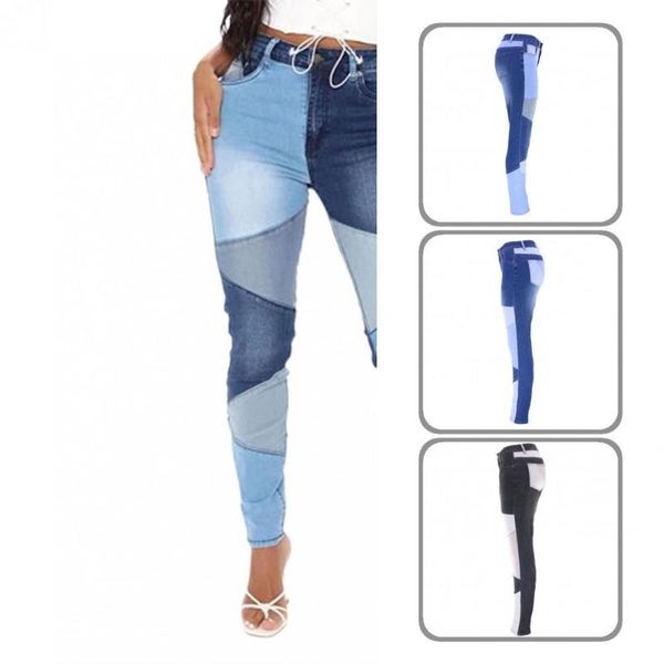 women's pants & capris high waist 2 colors women tight denim trousers for autumn, Black;white
women's pants & capris high waist 2 colors women tight denim trousers for autumn, Black;white