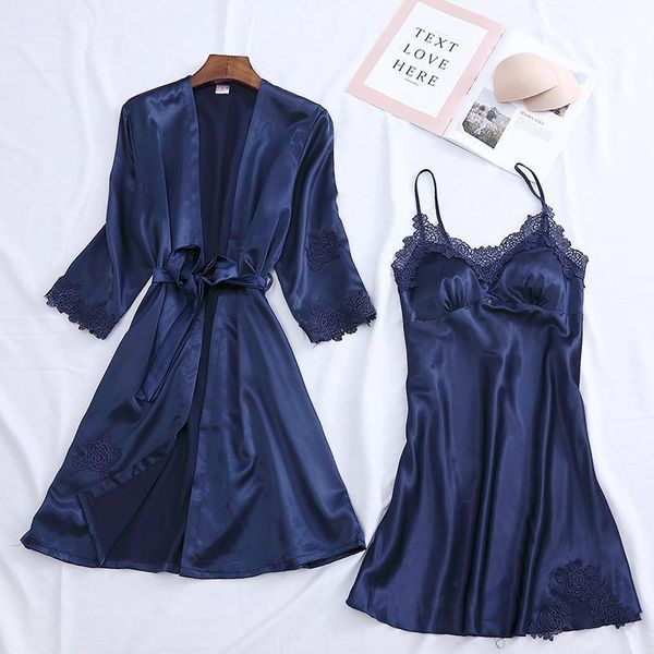women womens sleepwears bell rayon kimono bathrobe bride bridesmaid wedding robe set lace trim sleepwear casual home nightwear, Black;red
women womens sleepwears bell rayon kimono bathrobe bride bridesmaid wedding robe set lace trim sleepwear casual home nightwear, Black;red
