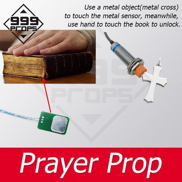 alarm systems prayer prop real life room escape trigger the touch sensor and metal at same time to open door chamber game
alarm systems prayer prop real life room escape trigger the touch sensor and metal at same time to open door chamber game
