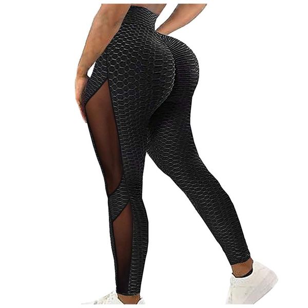 yoga outfit high waist workout black legging women mesh splicing see through fitness push up leggings tights sport sweat pants
yoga outfit high waist workout black legging women mesh splicing see through fitness push up leggings tights sport sweat pants