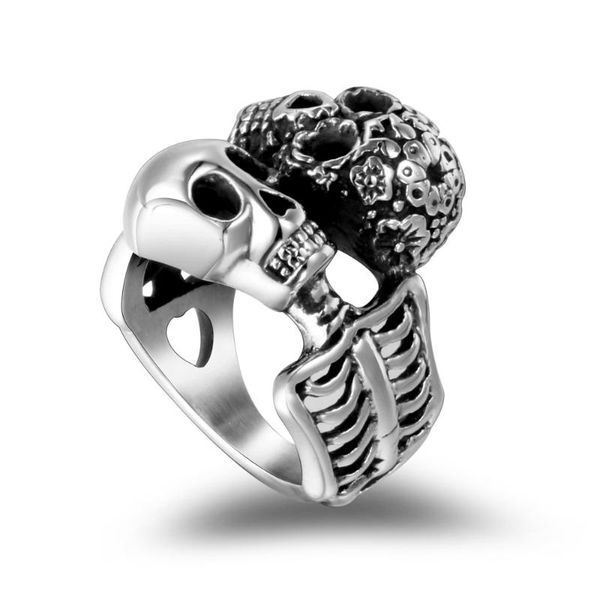 wedding rings fashion stainless steel hollowed-out skulls ring couples men and women trendy simple punk jewelry gift s077, Slivery;golden
wedding rings fashion stainless steel hollowed-out skulls ring couples men and women trendy simple punk jewelry gift s077, Slivery;golden