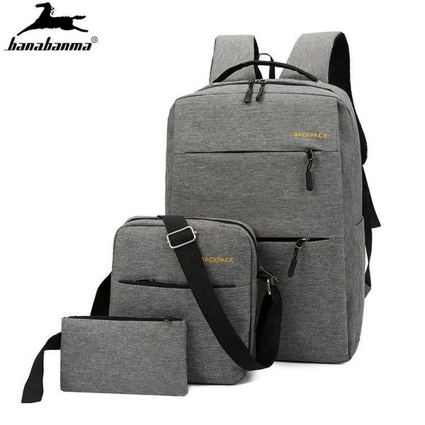 backpack 3pcs/set men's bag male usb charging lapwomen computer bags schoolbag men shoulder sets 3 pieces
backpack 3pcs/set men's bag male usb charging lapwomen computer bags schoolbag men shoulder sets 3 pieces