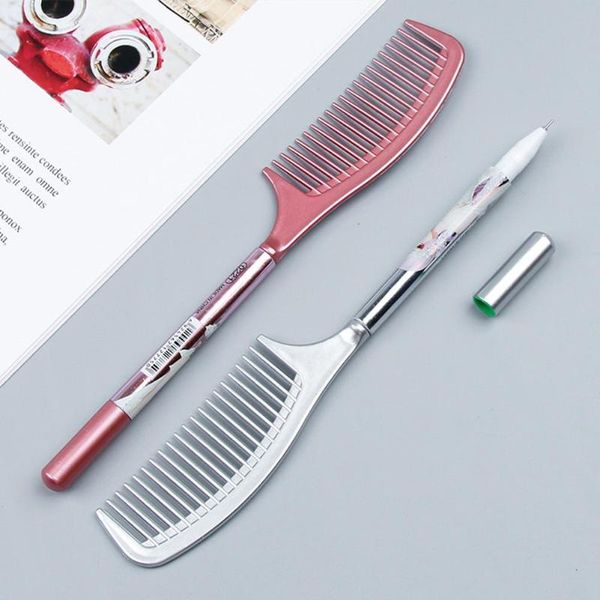 gel pens 0.5mm pen comb shaped black sign creative for school students stationery supplies
gel pens 0.5mm pen comb shaped black sign creative for school students stationery supplies