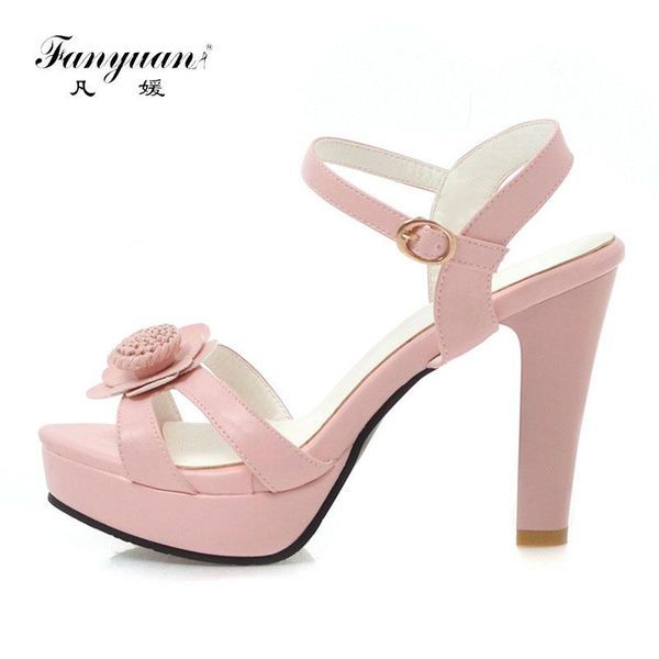 fanyuan high heels sandals women 10cm elegant flower ladies platform shoes open toe heeled summer footwear black
fanyuan high heels sandals women 10cm elegant flower ladies platform shoes open toe heeled summer footwear black