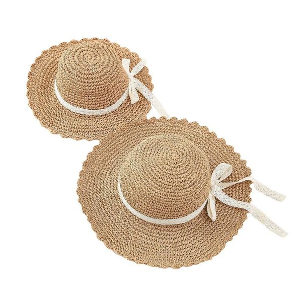 wide brim hats parent-child straw hat holiday sun protection side lady classic arrival bowknot casual, Blue;gray
wide brim hats parent-child straw hat holiday sun protection side lady classic arrival bowknot casual, Blue;gray