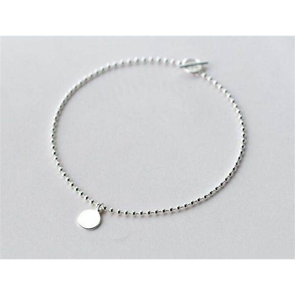 1pc 21cm 100% real. 925 sterling silver fine jewelry polished coin round beads chain anklet bracelet gtls584, Red;blue
1pc 21cm 100% real. 925 sterling silver fine jewelry polished coin round beads chain anklet bracelet gtls584, Red;blue