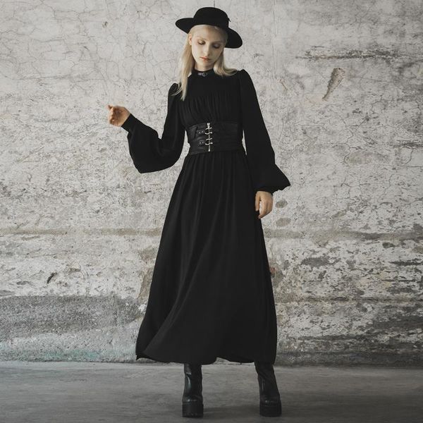 casual dresses punkrave women's dark spliced slit dress punk magic star metal chain decoration lantern sleeve temperament long, Black;gray
casual dresses punkrave women's dark spliced slit dress punk magic star metal chain decoration lantern sleeve temperament long, Black;gray