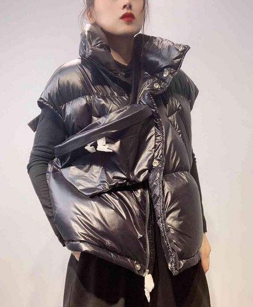 women's down & parkas moda de marca brilhante com rosto jaqueta feminina inverno novo estilo bolsa cintura grossa coreana pato colete f, Black
women's down & parkas moda de marca brilhante com rosto jaqueta feminina inverno novo estilo bolsa cintura grossa coreana pato colete f, Black