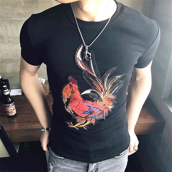 t shirts summer t-shirt men fashion cock print slim fit mens casual t shirts short sleeve white tee shirt homme black plus size, White;black
t shirts summer t-shirt men fashion cock print slim fit mens casual t shirts short sleeve white tee shirt homme black plus size, White;black
