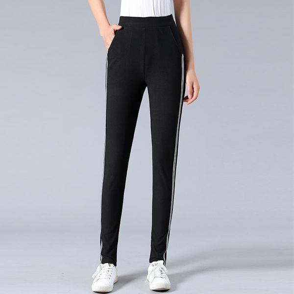 women's pants & capris women sports trousers black workout running fitness elastic leggings flexible track sportswear sweatpants tights, Black;white
women's pants & capris women sports trousers black workout running fitness elastic leggings flexible track sportswear sweatpants tights, Black;white
