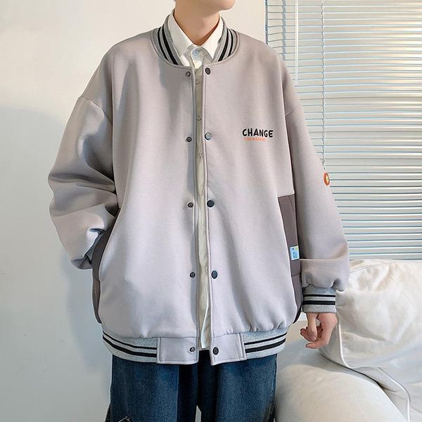 men's jackets jacket coat autumn 2021 korean fashion baseball suit lovers large loose casual sportswear brand wear, Black;brown
men's jackets jacket coat autumn 2021 korean fashion baseball suit lovers large loose casual sportswear brand wear, Black;brown