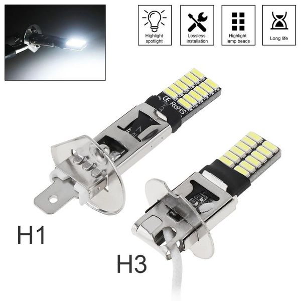 car headlights h1 h3 universal canbus super bright led bulb fog light headlight 4014 24smd 12v 6000k running auto motorcycle lamp
car headlights h1 h3 universal canbus super bright led bulb fog light headlight 4014 24smd 12v 6000k running auto motorcycle lamp