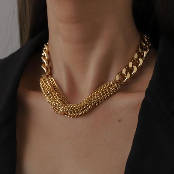 chains european and american personality creative short tassel chain metal necklace small design sense thick clavicle women, Silver
chains european and american personality creative short tassel chain metal necklace small design sense thick clavicle women, Silver