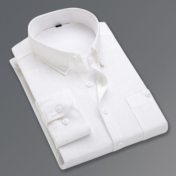 men's shirts fashion long men corduroy dress shirt mens slim fit button business w4yf, White;black
men's shirts fashion long men corduroy dress shirt mens slim fit button business w4yf, White;black