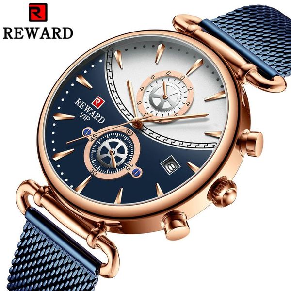 wristwatches reward business mens quartz watches blue steel mesh strap chronograph watch men fashion couple clock wristwatc, Slivery;brown
wristwatches reward business mens quartz watches blue steel mesh strap chronograph watch men fashion couple clock wristwatc, Slivery;brown