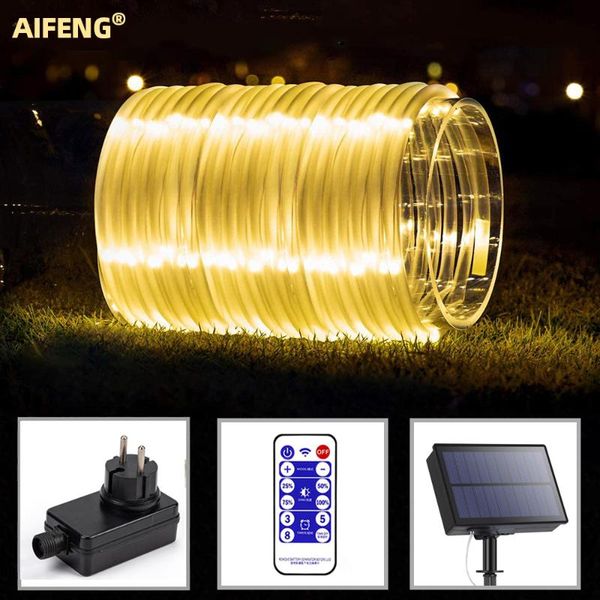 solar lamps powered rope tube string lights outdoor remote control waterproof fairy garden garland christmas yard decoration
solar lamps powered rope tube string lights outdoor remote control waterproof fairy garden garland christmas yard decoration