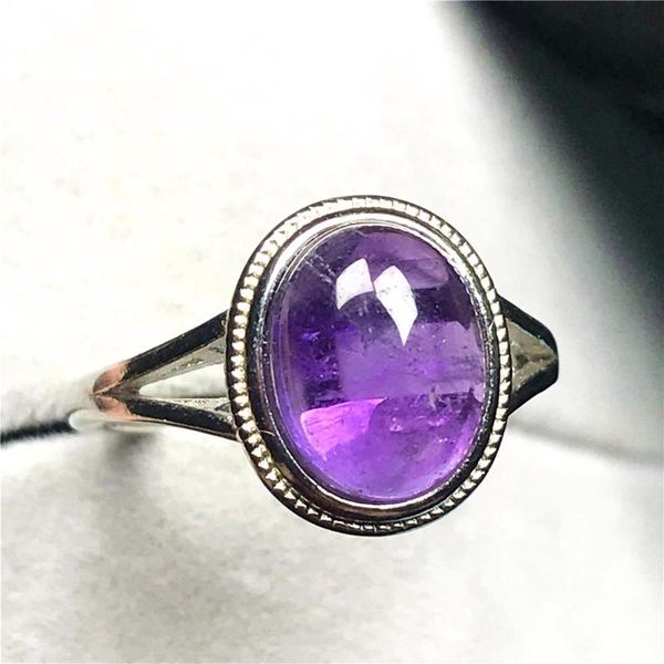 cluster rings 11x10mm natural purple amethyst ring jewelry for woman lady man crystal quartz oval beads silver stone adjustable, Golden;silver
cluster rings 11x10mm natural purple amethyst ring jewelry for woman lady man crystal quartz oval beads silver stone adjustable, Golden;silver