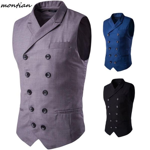 men's vests and slim masculino cotton double breasted sleeveless jacket waistcoat collar men suit mens vest england style serape, Black;white
men's vests and slim masculino cotton double breasted sleeveless jacket waistcoat collar men suit mens vest england style serape, Black;white